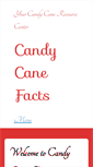 Mobile Screenshot of candycanefacts.com
